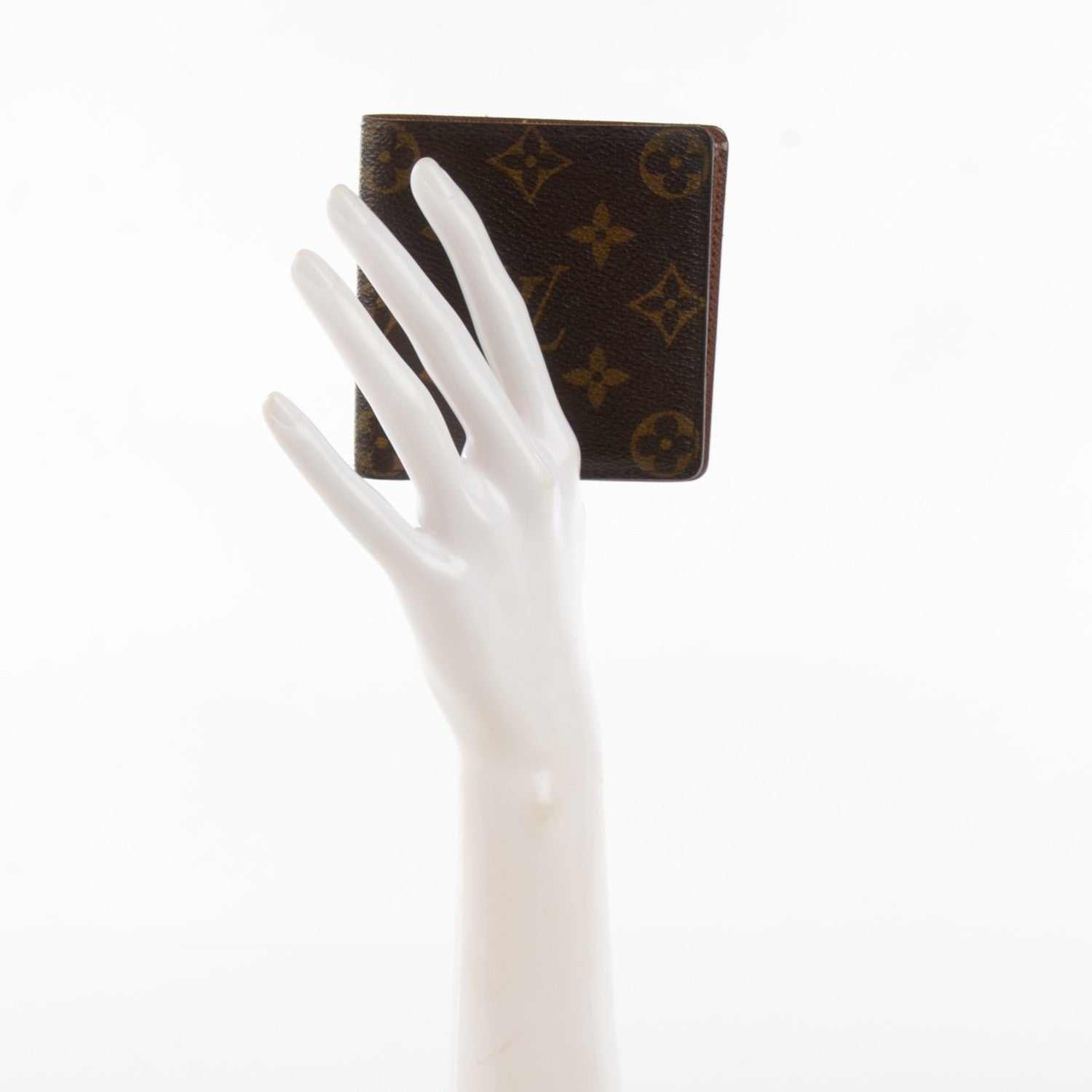 Louis Vuitton Monogram Mens Billfold Wallet 6 Credit Card Slots 2 of 7