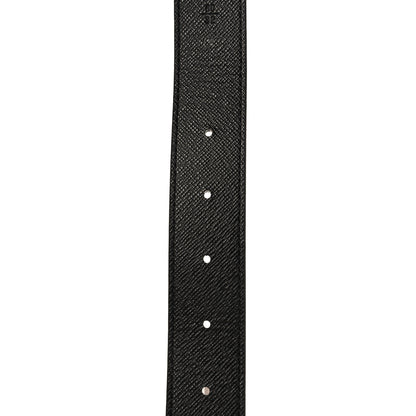 Louis Vuitton Calfskin Monogram 30mm LV Initiales Reversible Belt 80 32 Black 4 of 5