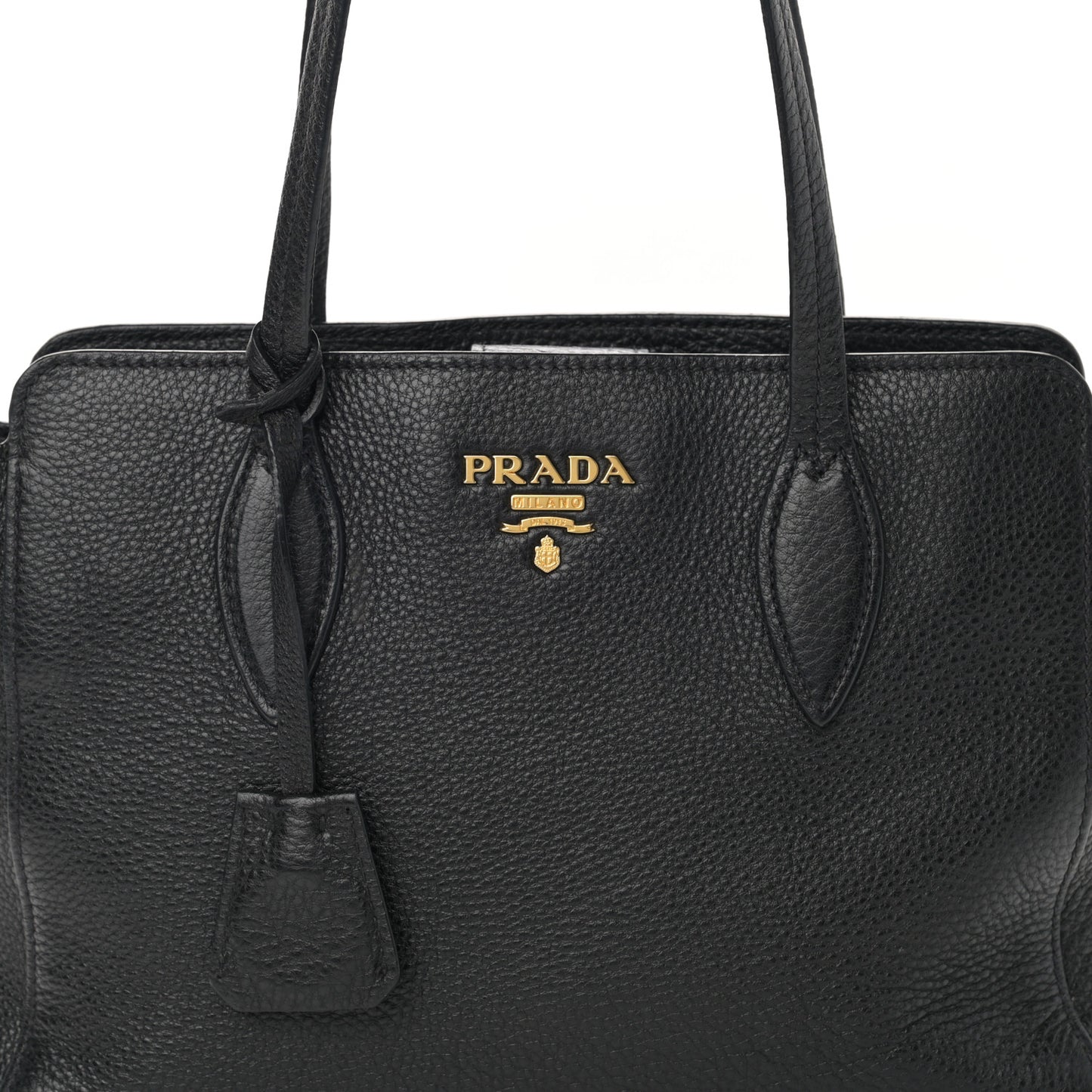 Vitello Phenix Tote Black