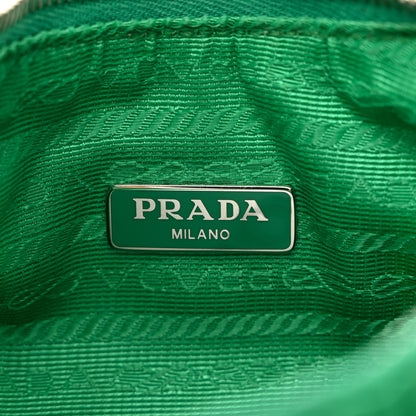 Prada Tessuto Nylon Gaufre Shoulder Bag Menta 6 of 14