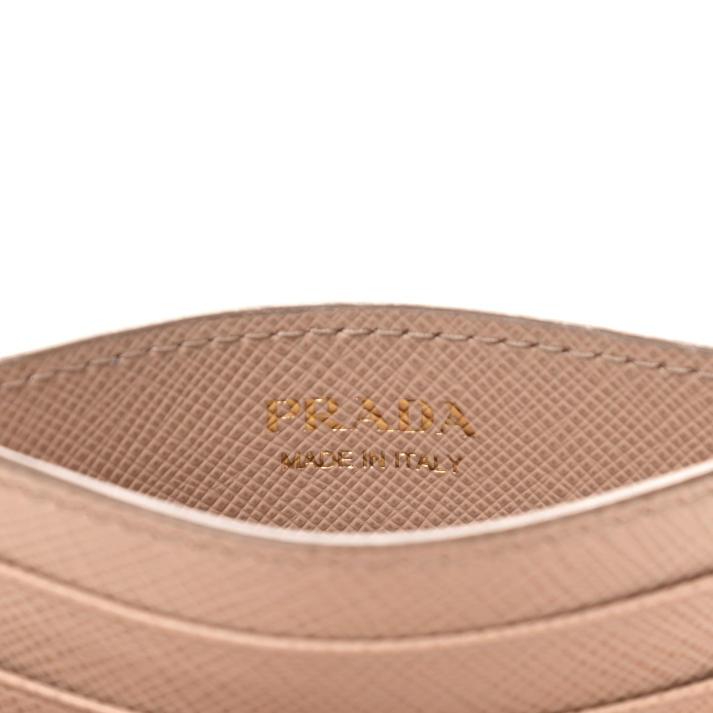 Saffiano Metal Card Holder Cammeo