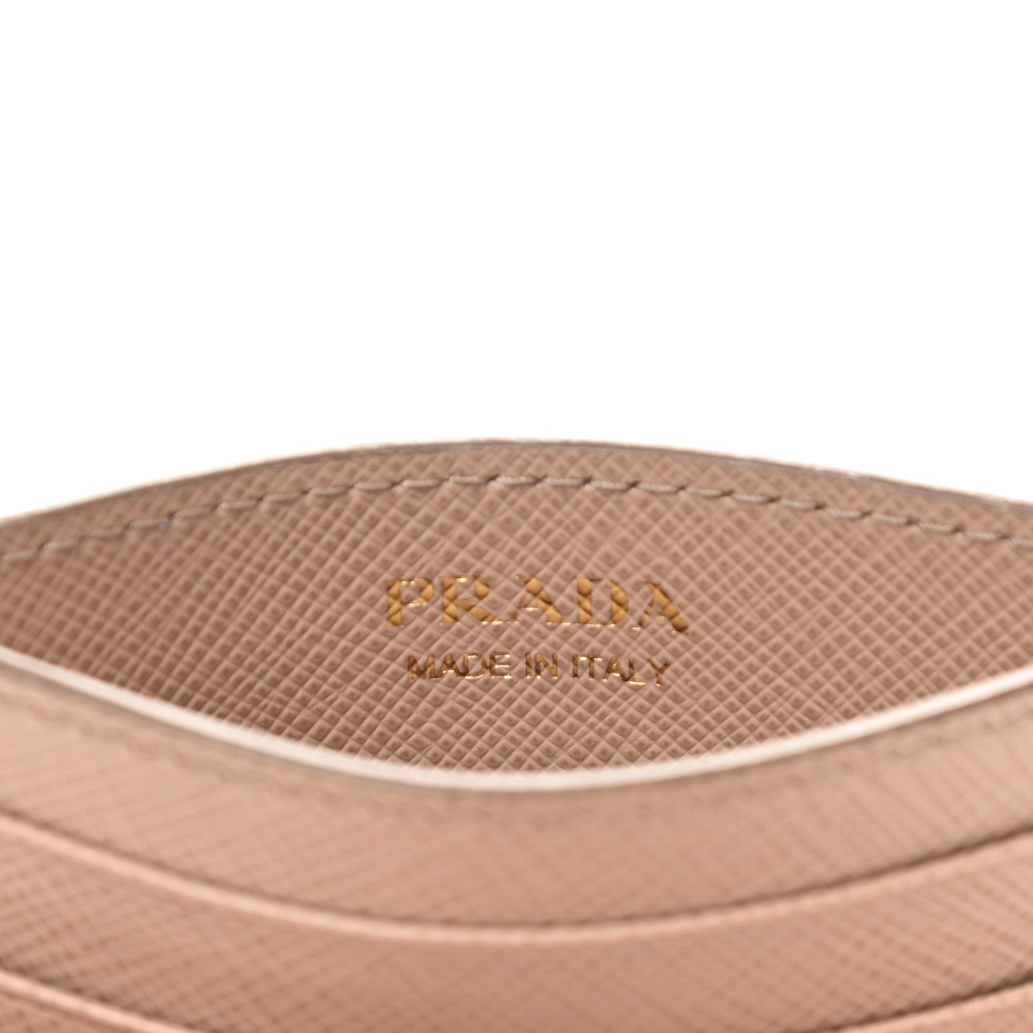 Prada Saffiano Metal Card Holder Cammeo 6 of 8