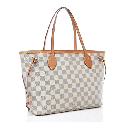 Louis Vuitton Damier Azur Neverfull PM 3 of 12