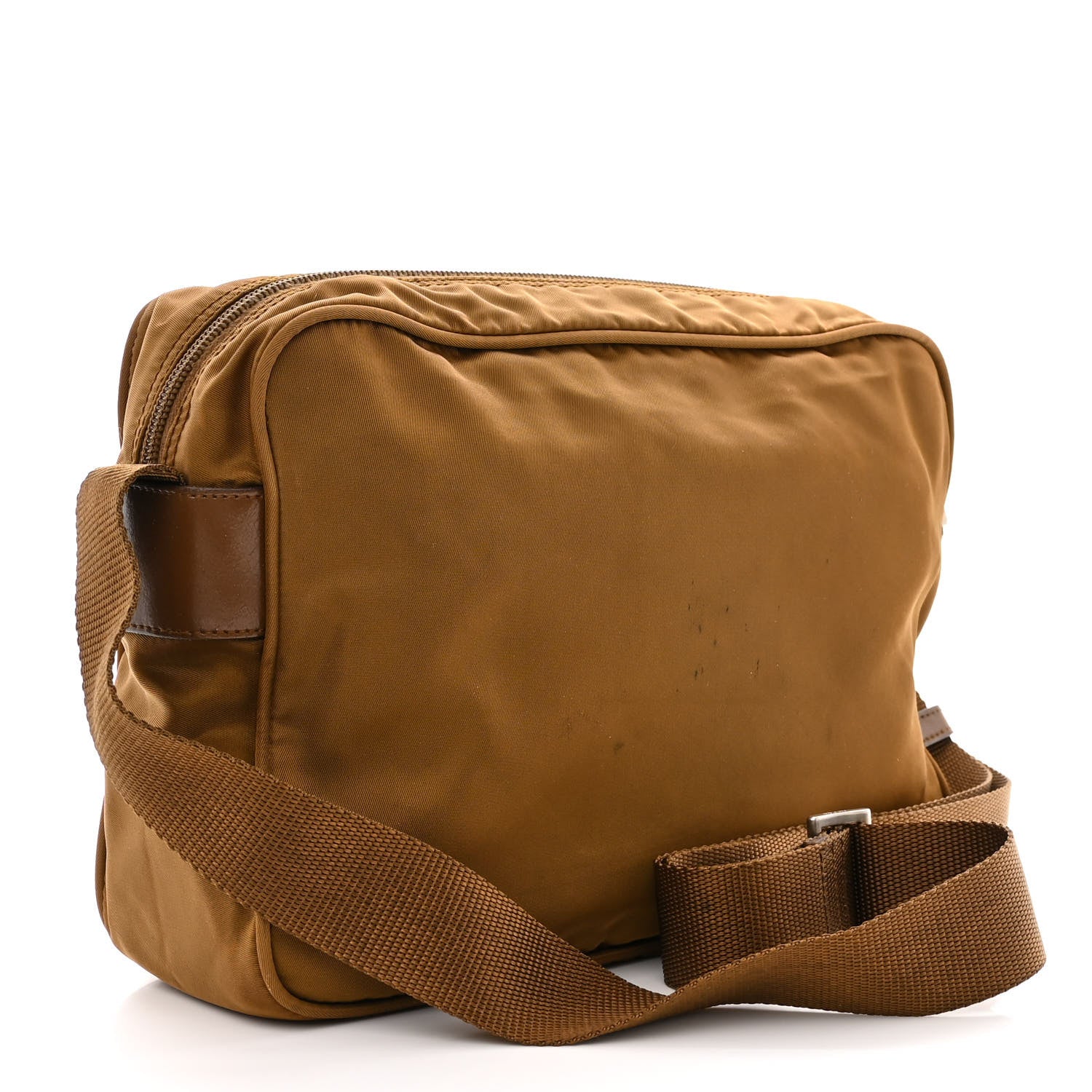 Prada Nylon Vela Sport Messenger Bag Sughero 3 of 16