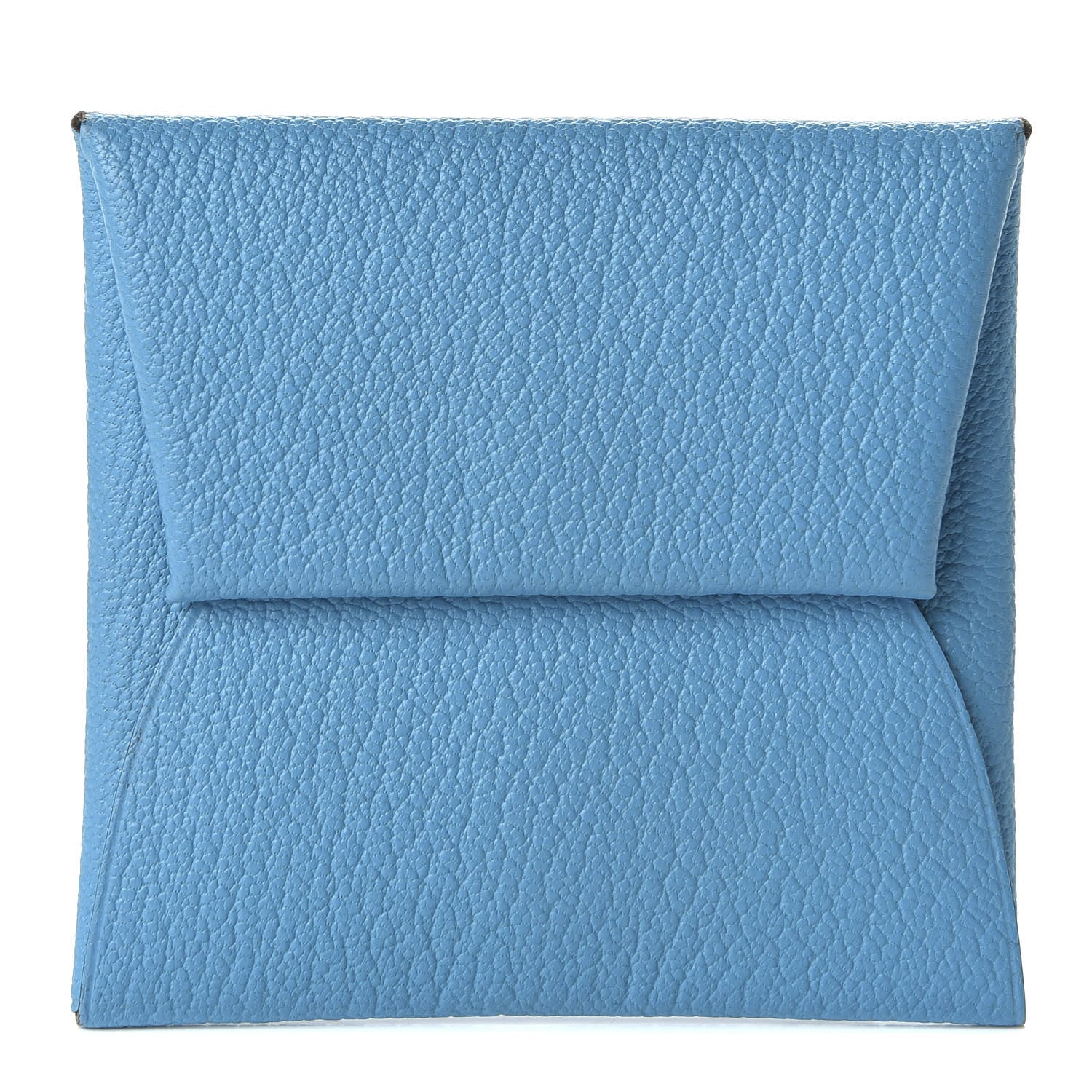 Hermes Chevre Mysore Bastia Coin Purse Celeste 1 of 7