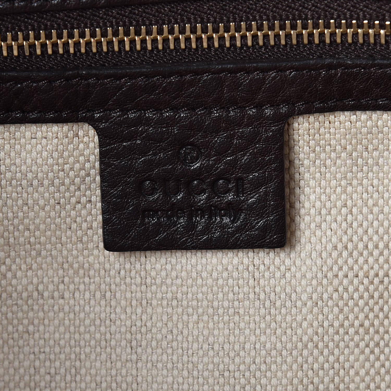 Gucci Monogram Medium Diana Bamboo Shoulder Bag Dark Brown 8 of 9