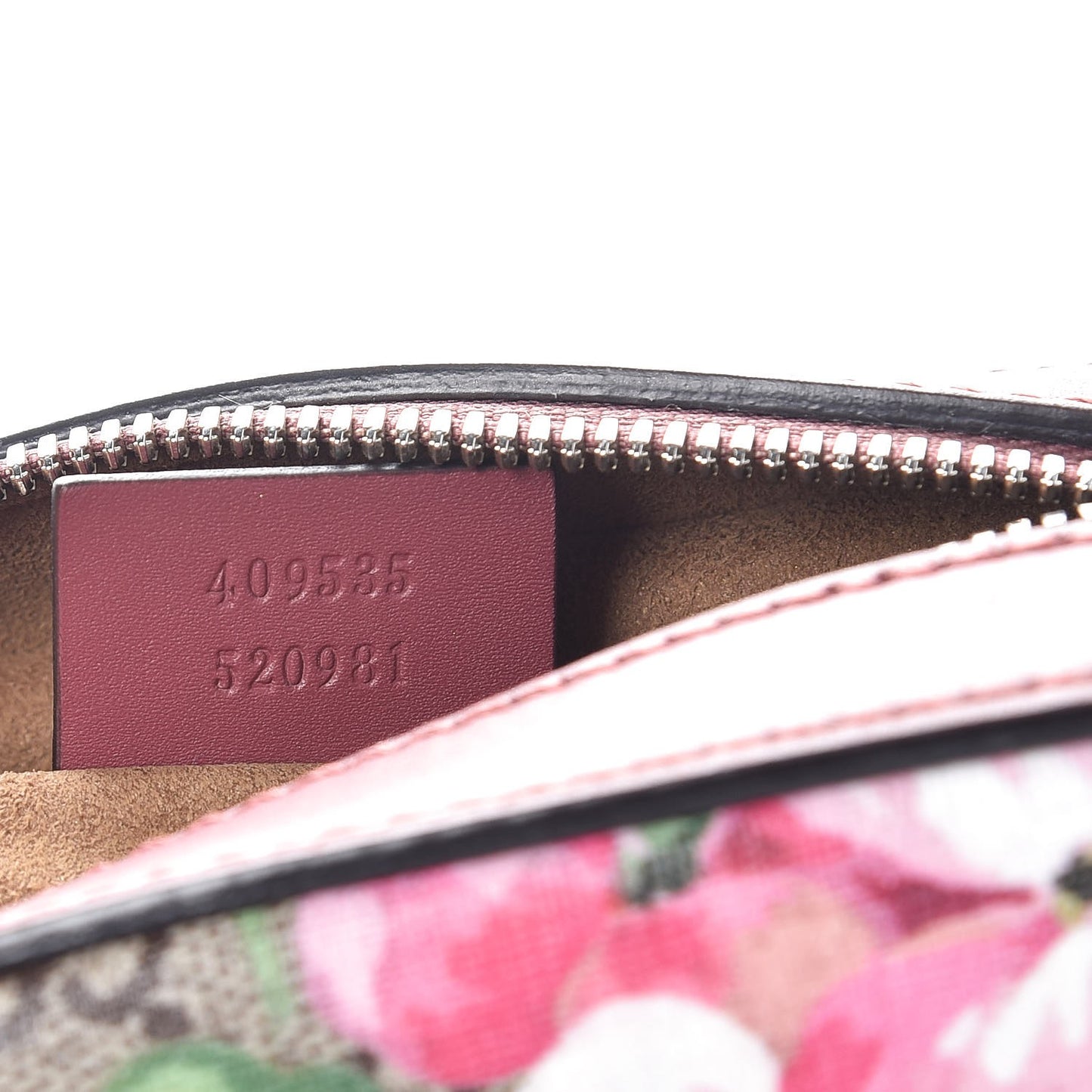 GG Supreme Monogram Blooms Mini Chain Shoulder Bag Beige Multicolor Dry Rose
