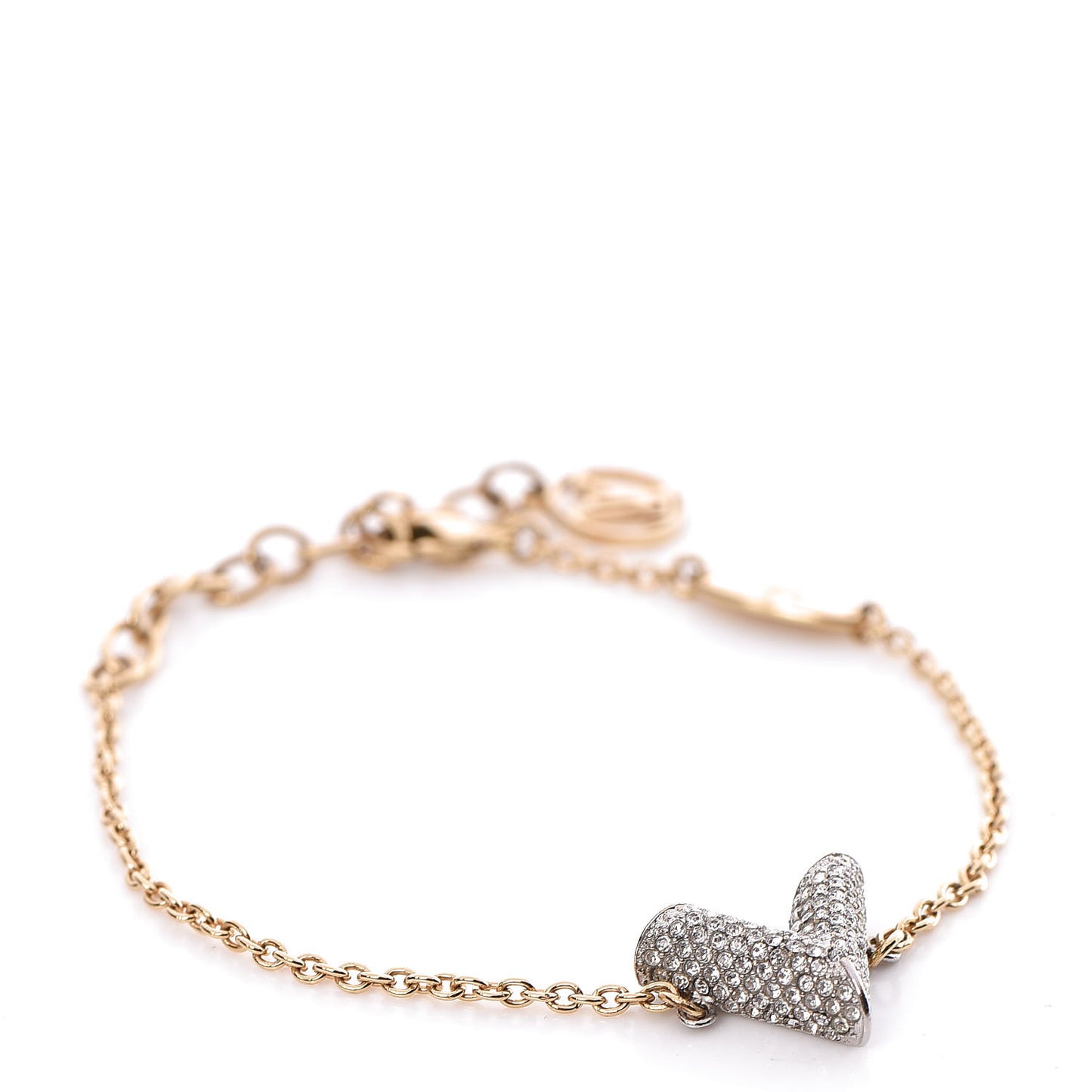 Swarovski Essential V Strass Bracelet Gold