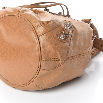 Balenciaga Agneau Giant 12 Rose Gold Hardware Mini Pompon Cumin 8 of 8