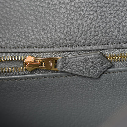 Hermes Togo Kelly Retourne 28 Vert Amande 30 of 40
