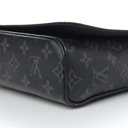 Louis Vuitton Monogram Eclipse District PM Black 8 of 9