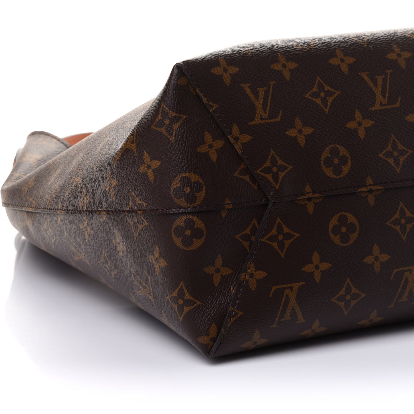 Monogram Flower Hobo Caramel