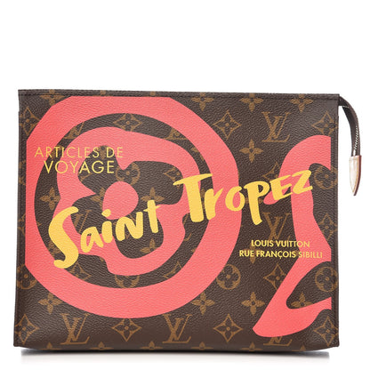 Louis Vuitton Monogram Tahitienne Saint Tropez Toiletry Pouch 26 1 of 7