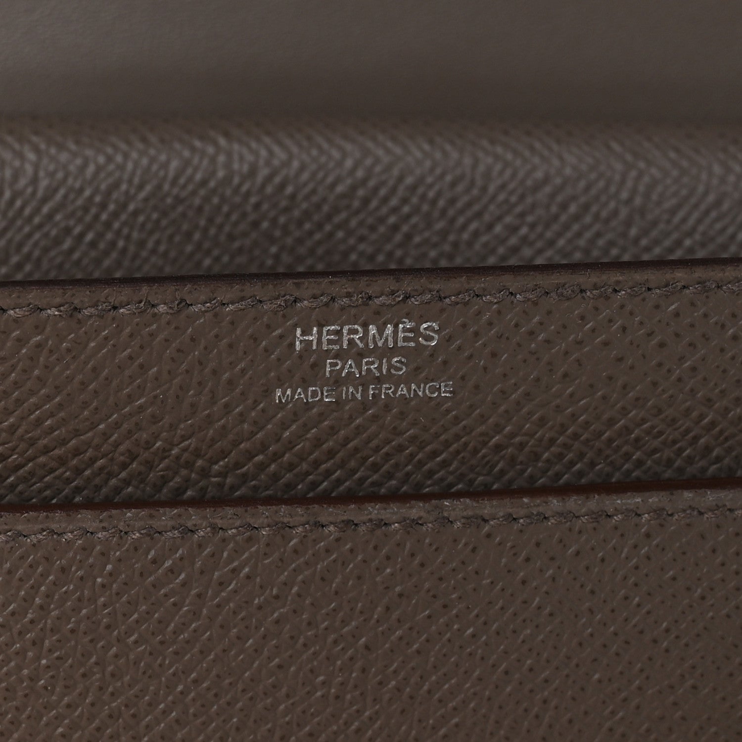 Hermes Epsom Verrou 21 Etain 6 of 11