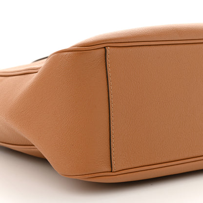 Delvaux Grained Calfskin Pin Surpique Bucket Vegetal Ivory 9 of 10