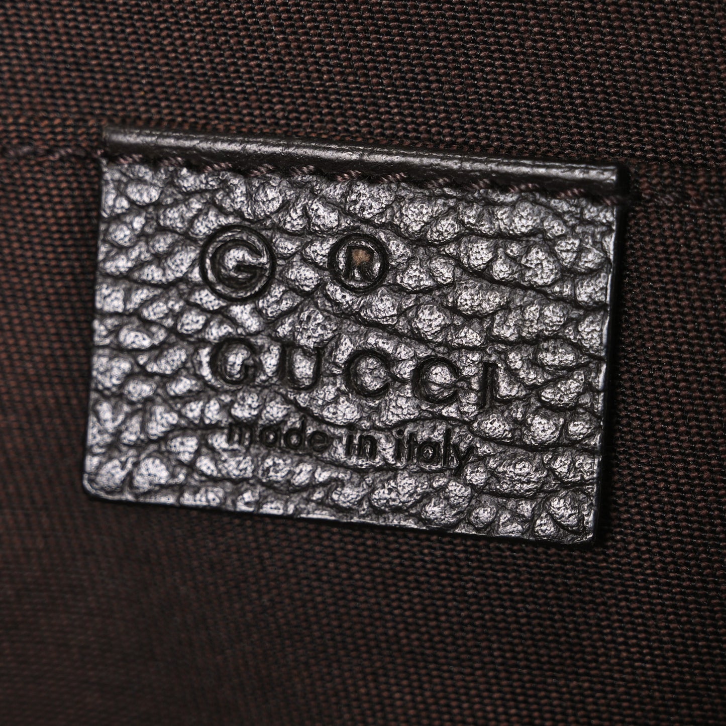 Monogram Belt Bag Dark Brown