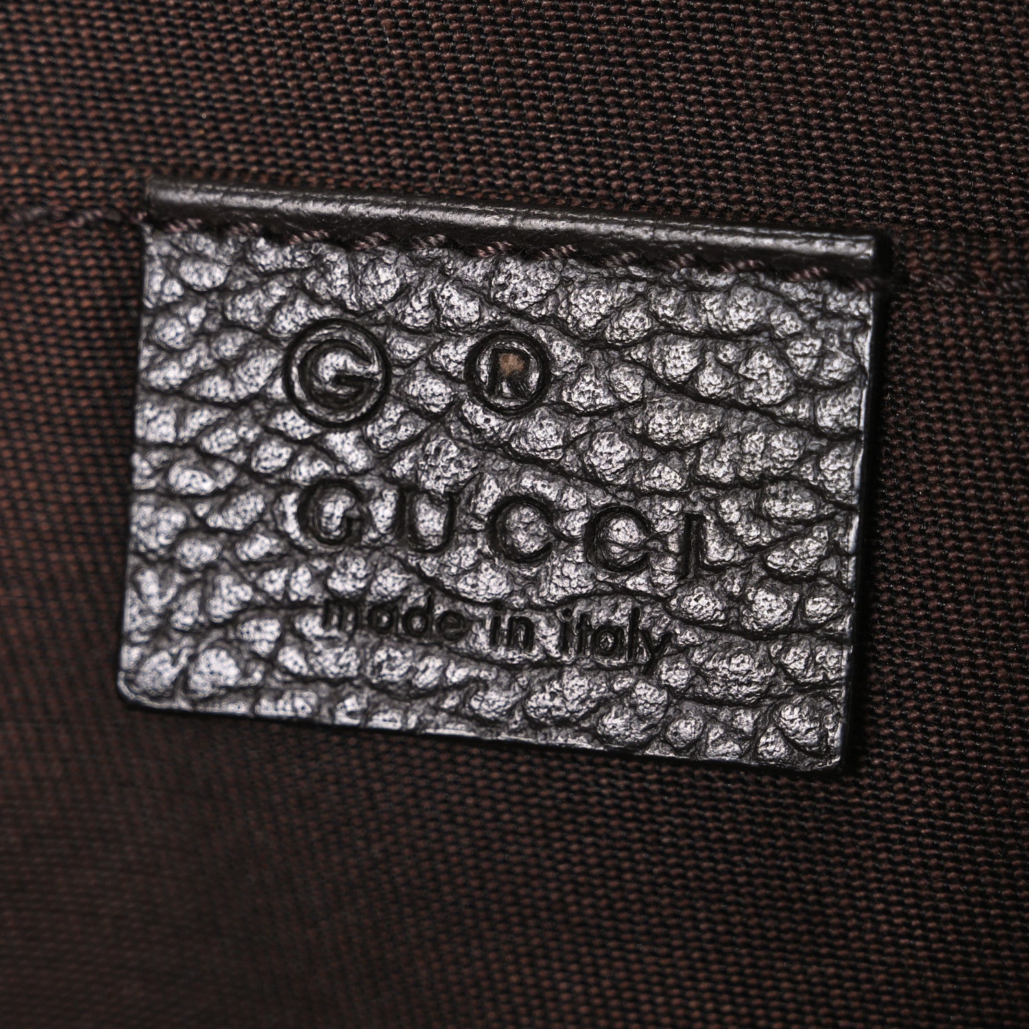 Gucci Monogram Belt Bag Dark Brown 6 of 10