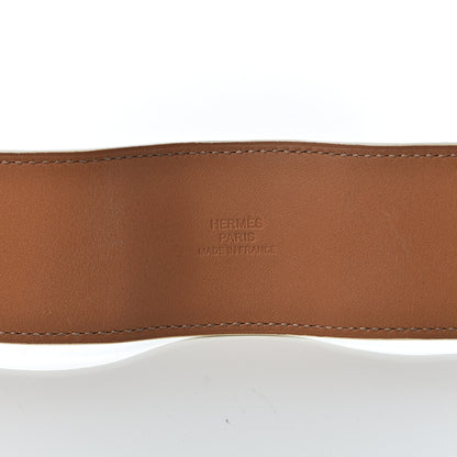 Hermes Epsom Collier de Chien CDC Bracelet S White 4 of 8