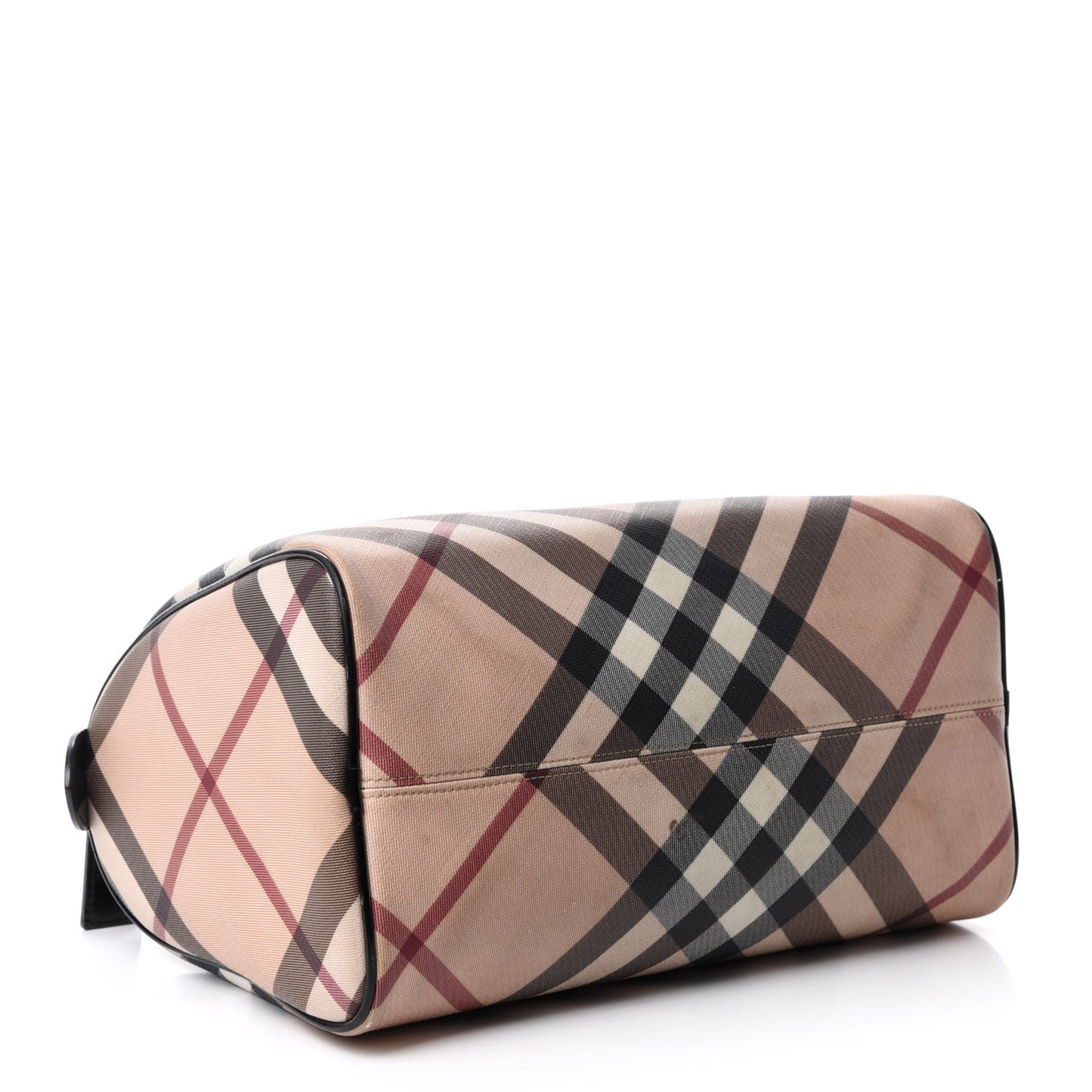 Nova Check Small Chester Bowling Bag Black