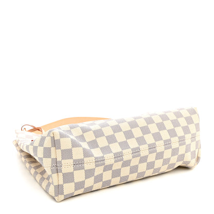 Louis Vuitton Damier Azur Graceful PM Rose Ballerine 4 of 9