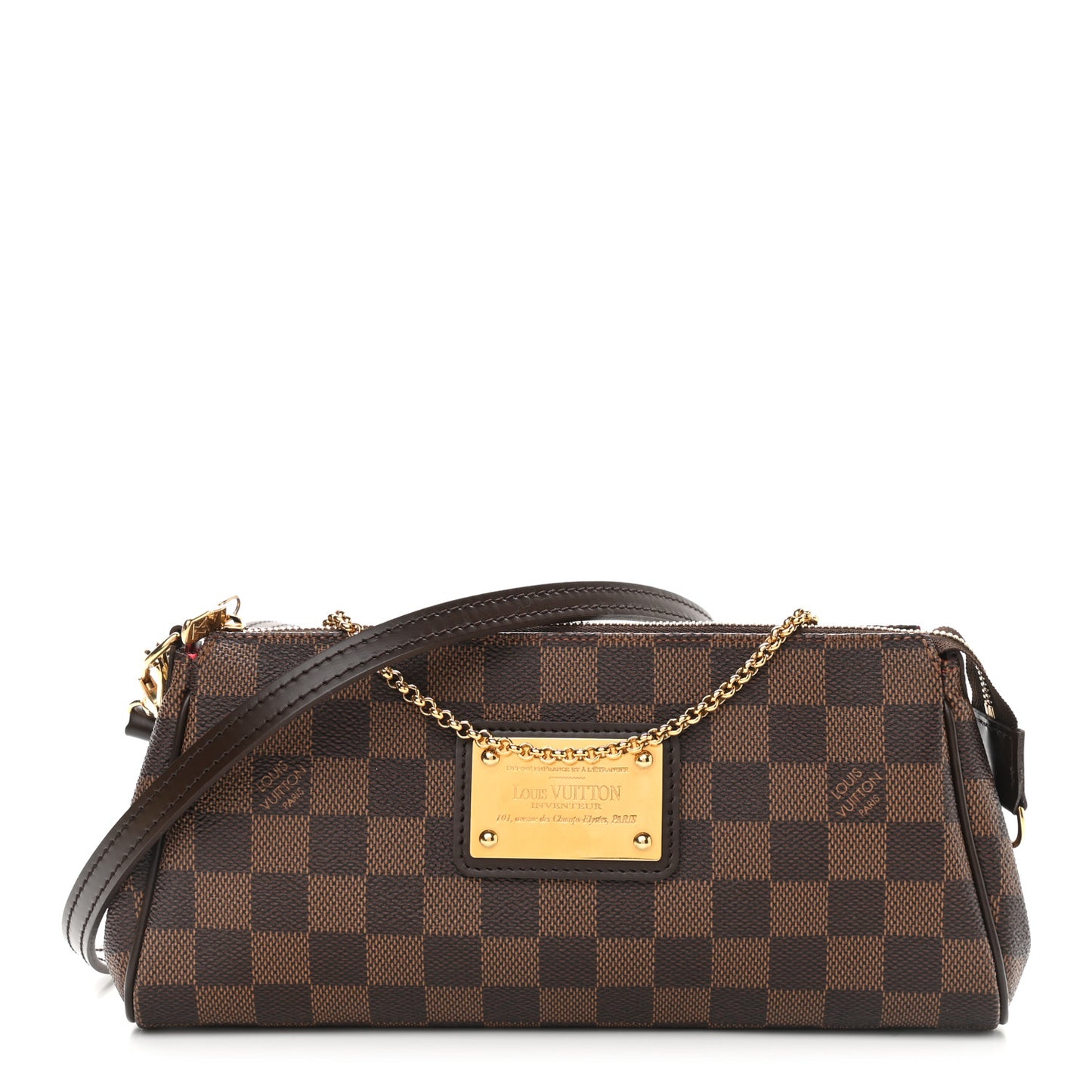 Damier Ebene Eva Clutch