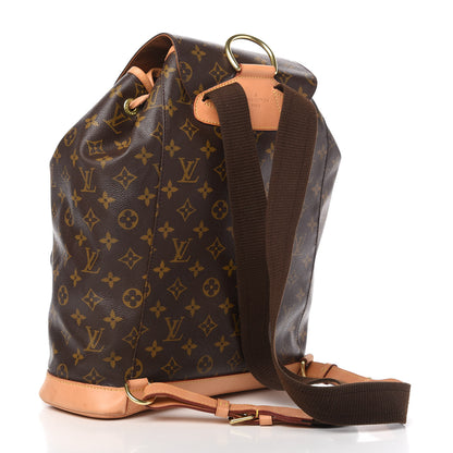 Louis Vuitton Monogram Montsouris GM Backpack 3 of 12