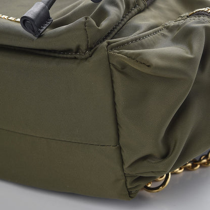 Burberry Nylon Small Rucksack Backpack Green 10 of 11