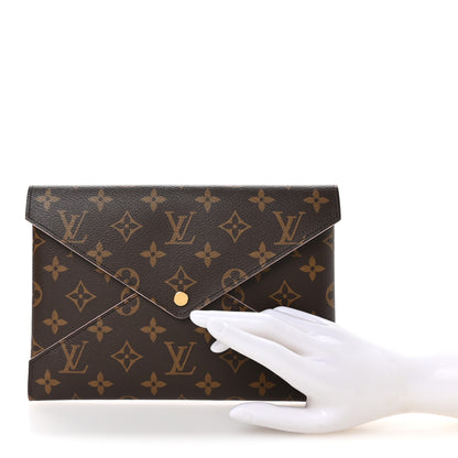 Louis Vuitton Monogram Large Kirigami Pochette Insert Rose Ballerine 2 of 7
