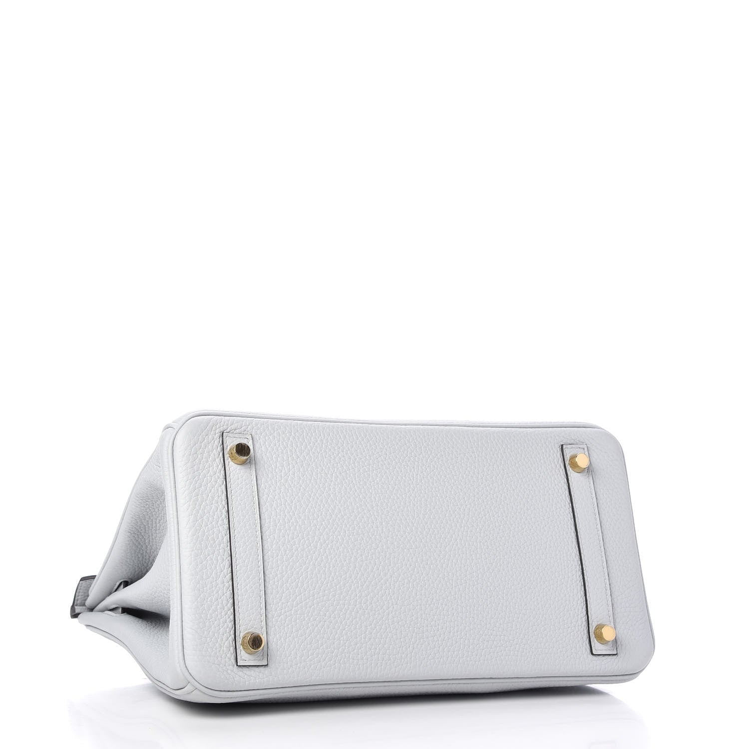 Hermes Taurillon Clemence Birkin 30 Bleu Pale 4 of 11