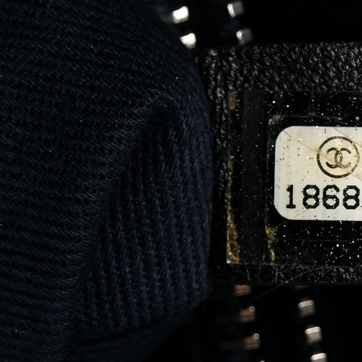 Caviar Quilted Timeless CC Soft Tote Navy Blue