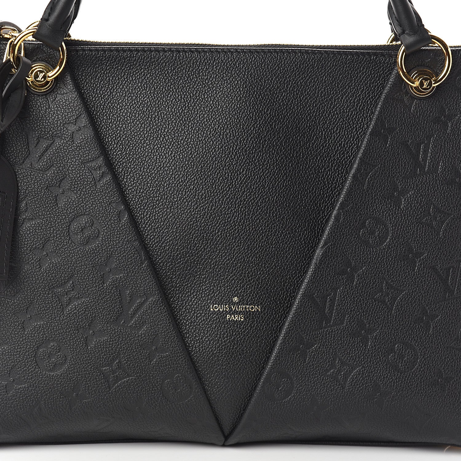 Louis Vuitton Empreinte V Tote MM Black 6 of 8