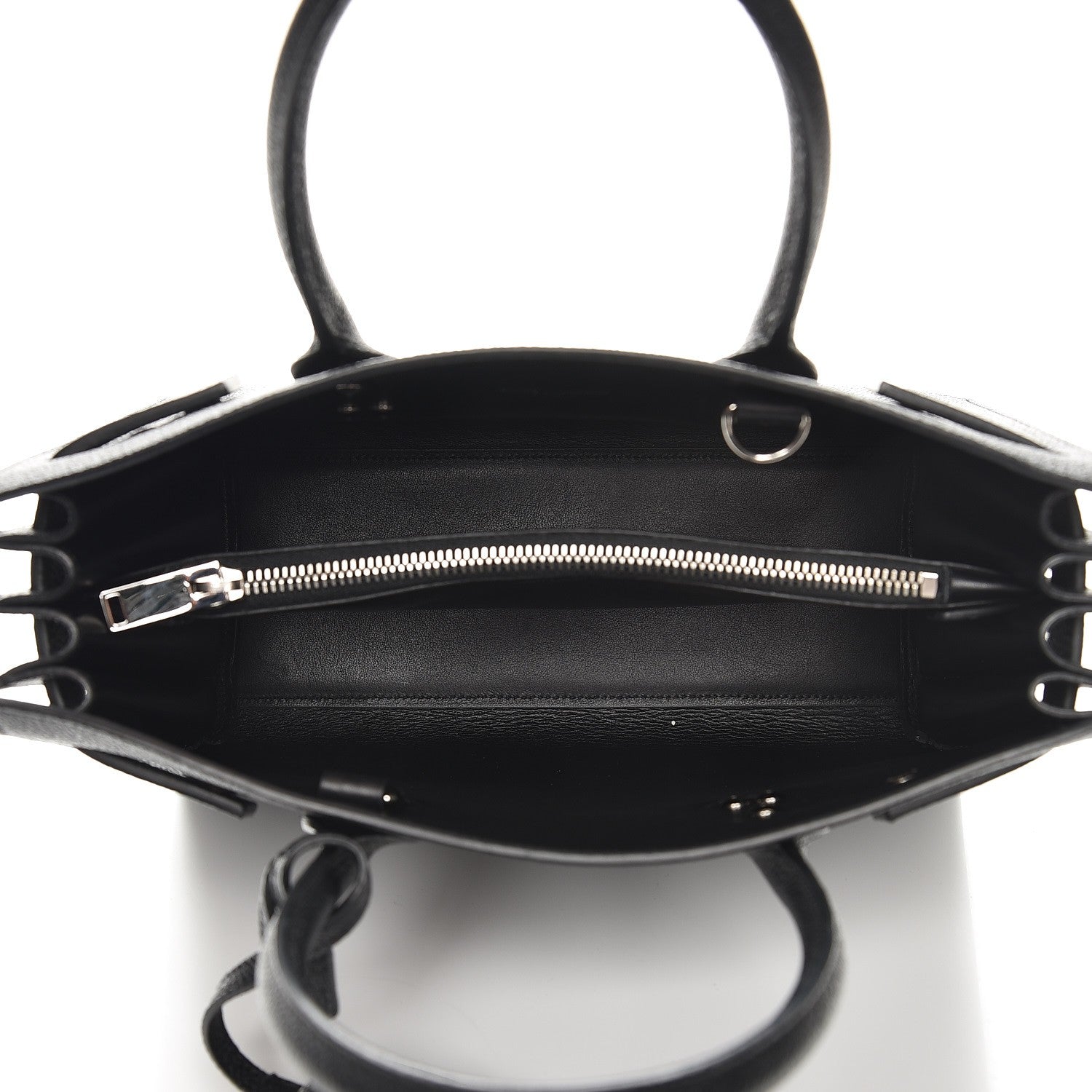 Saint Laurent Grained Calfskin Baby Sac De Jour Black 6 of 9
