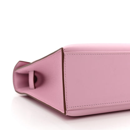 Hermes Swift Kelly Pochette Clutch Mauve Sylvestre 8 of 10