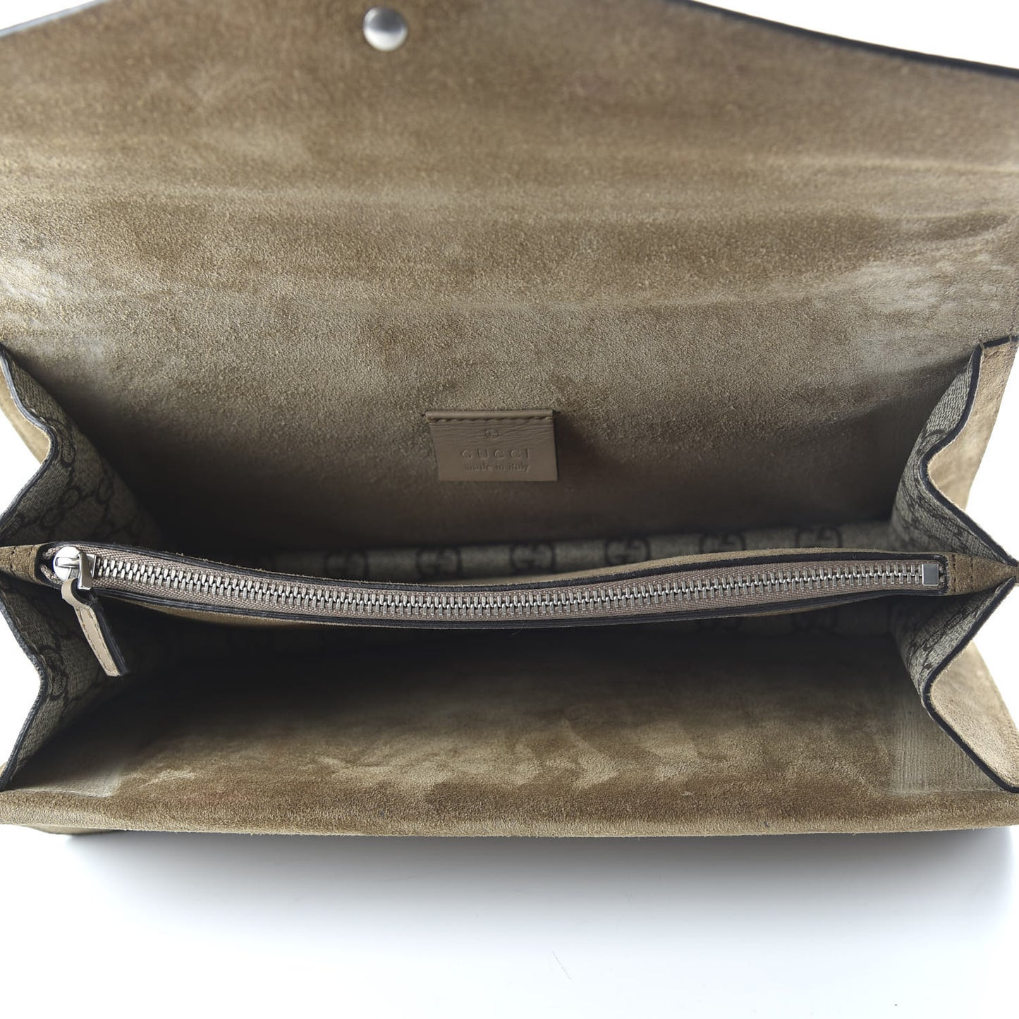 GG Supreme Monogram Small Dionysus Shoulder Bag Taupe