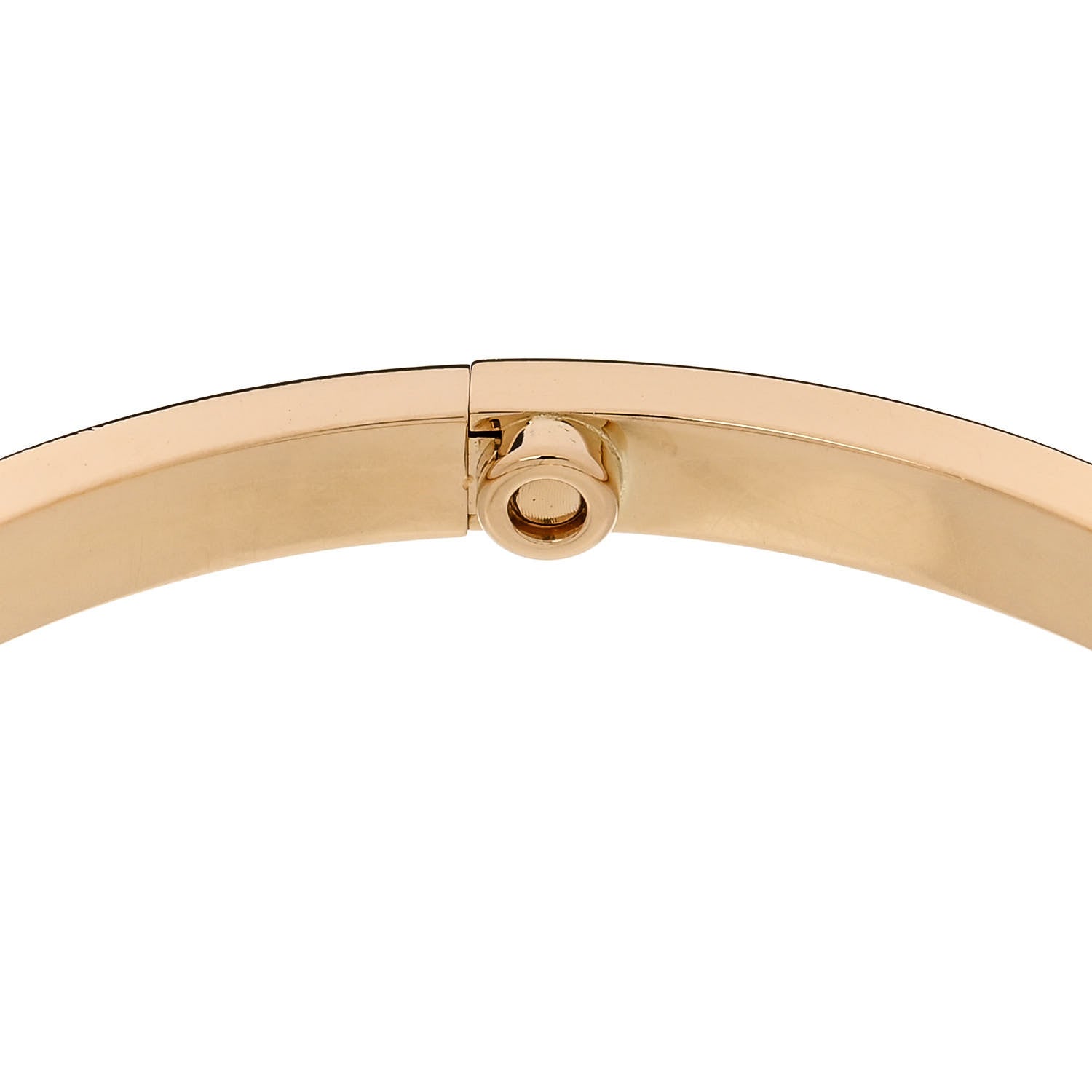 Cartier 18K Yellow Gold Small LOVE Bracelet 16 7 of 8