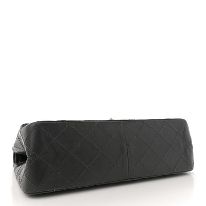 Chanel Aged Calfskin Quilted 2.55 Reissue 227 Flap Dark Grey 4 of 11