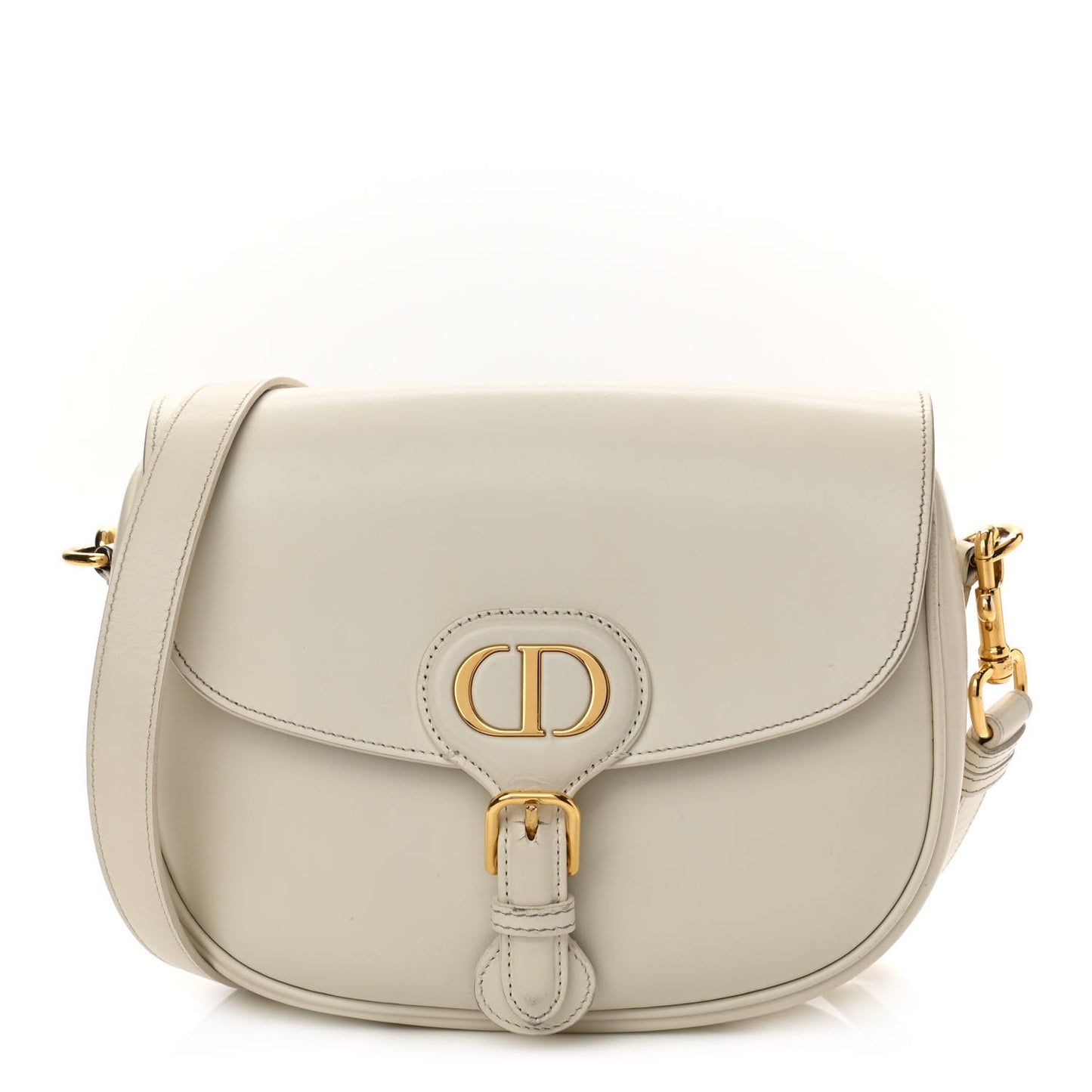 Box Calfskin Medium Bobby Flap Latte