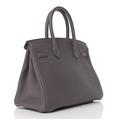 Hermes Togo Birkin 30 Etain 3 of 14