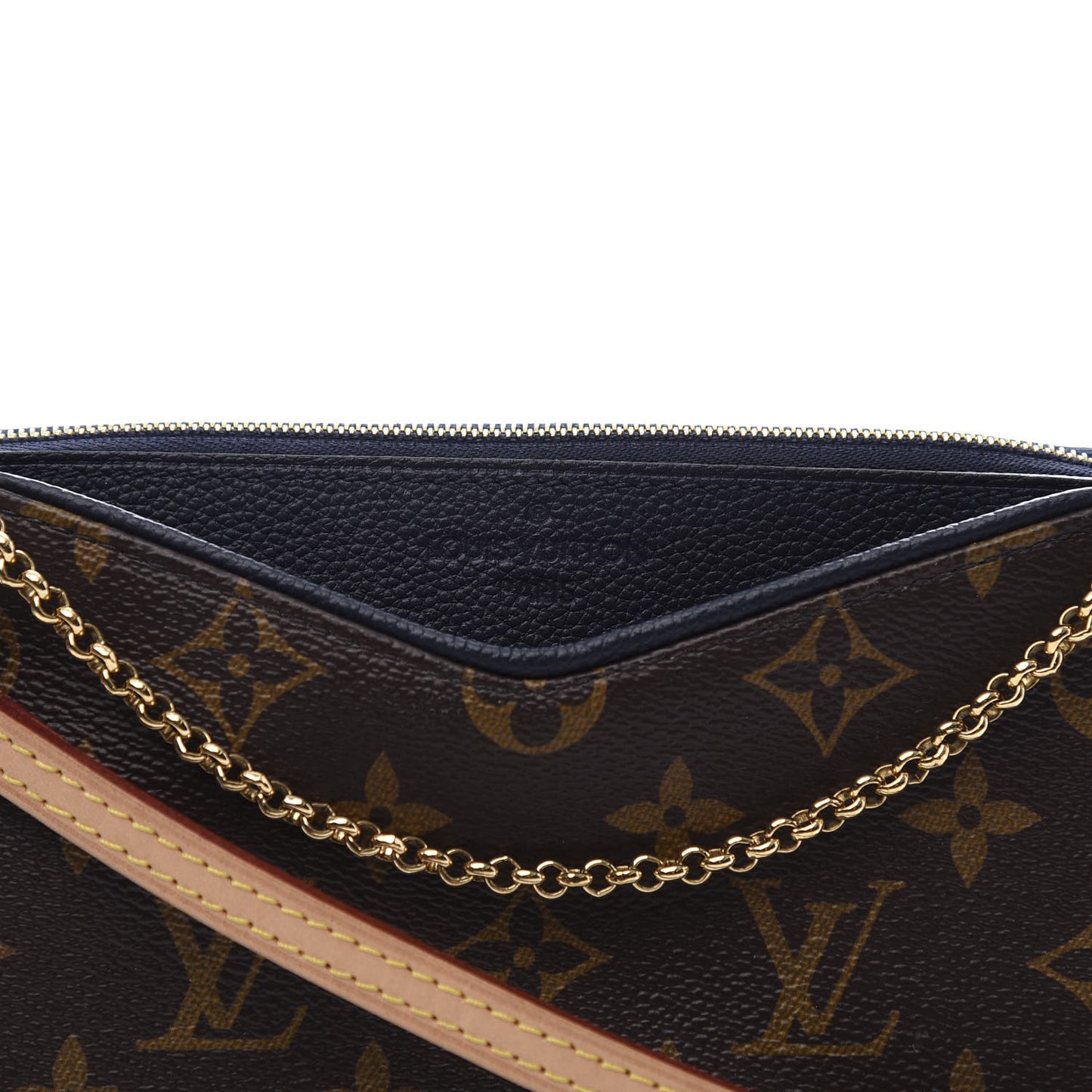 Monogram Pallas Clutch Blue Marine