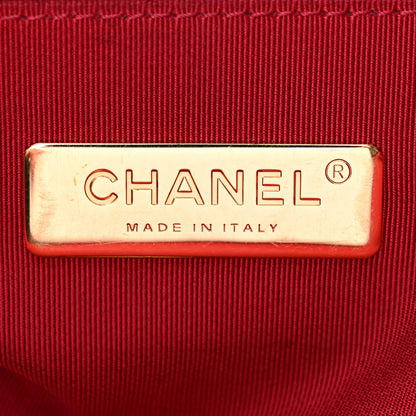 Chanel Lambskin Quilted Maxi Chanel 19 Flap Black 6 of 10