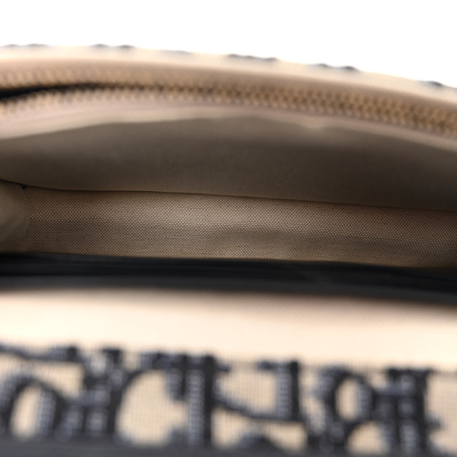 Christian Dior Oblique Saddle Chain Pouch Blue 5 of 9