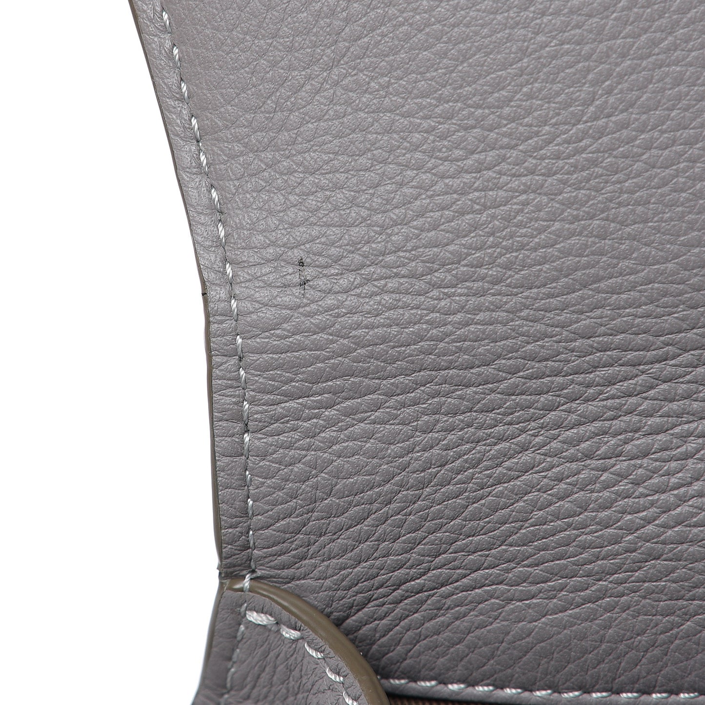 Calfskin Mini Marcie Round Crossbody Bag Cashmere Grey