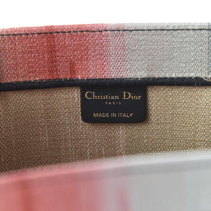 Christian Dior Canvas Embroidered Medium Dioraura Book Tote Multicolor 8 of 10