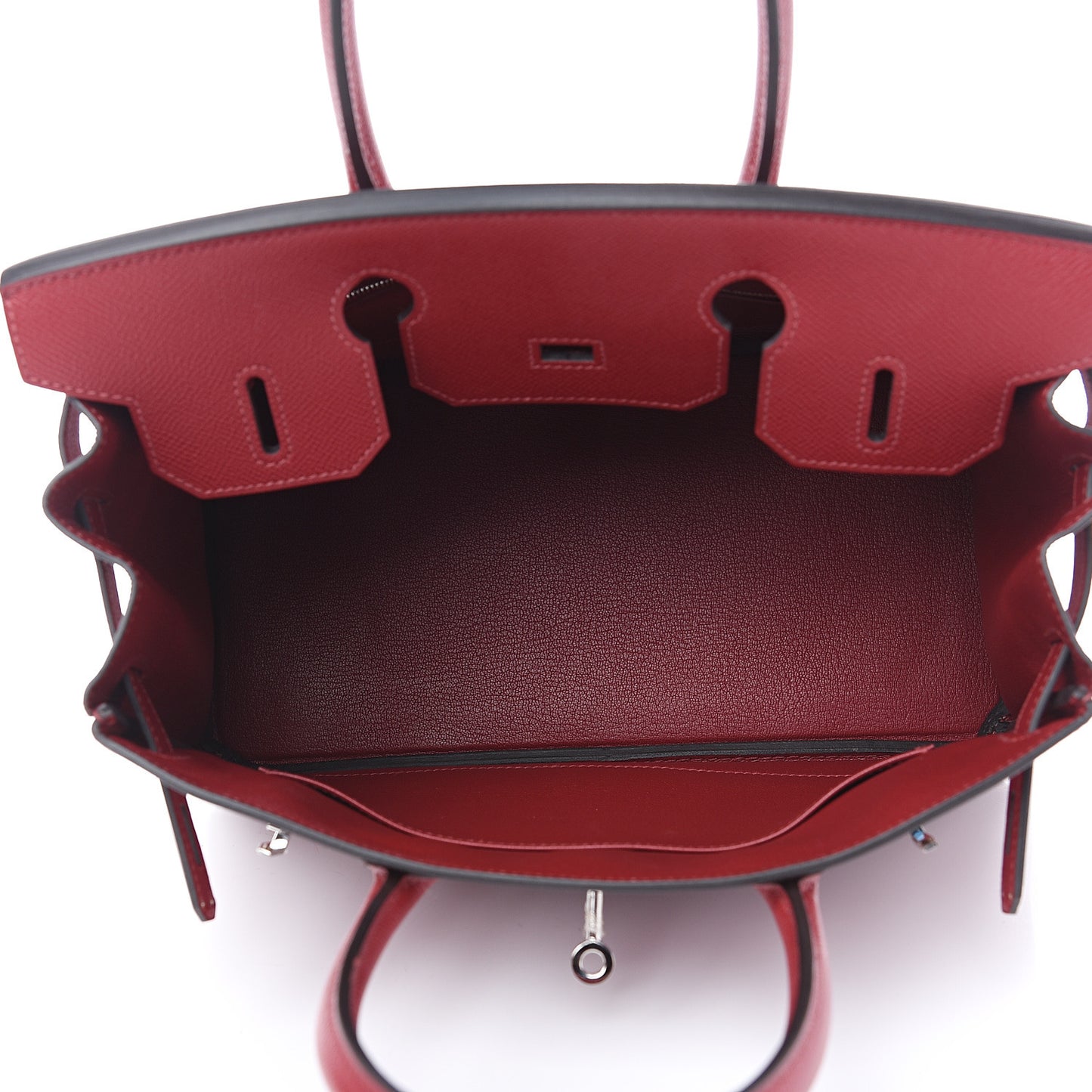 Epsom Birkin 30 Rouge Grenat