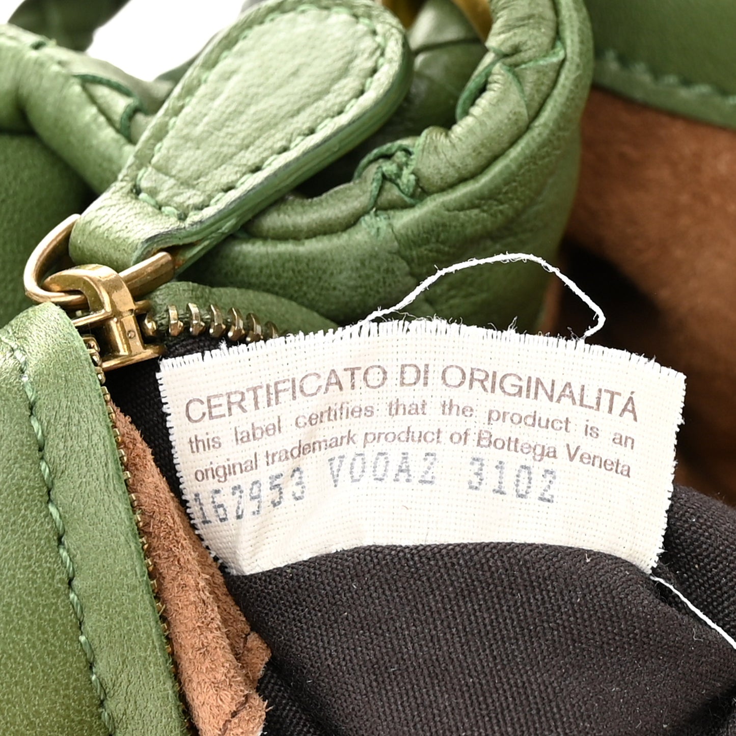 Nappa Intrecciato Mini Flap Shoulder Bag Foglia