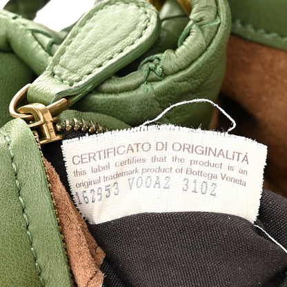 Bottega Veneta Nappa Intrecciato Mini Flap Shoulder Bag Foglia 8 of 12