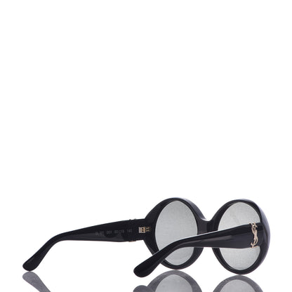 Saint Laurent Round SL M1 Sunglasses Black 4 of 7