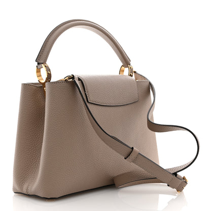 Louis Vuitton Taurillon Capucines MM Galet 3 of 10