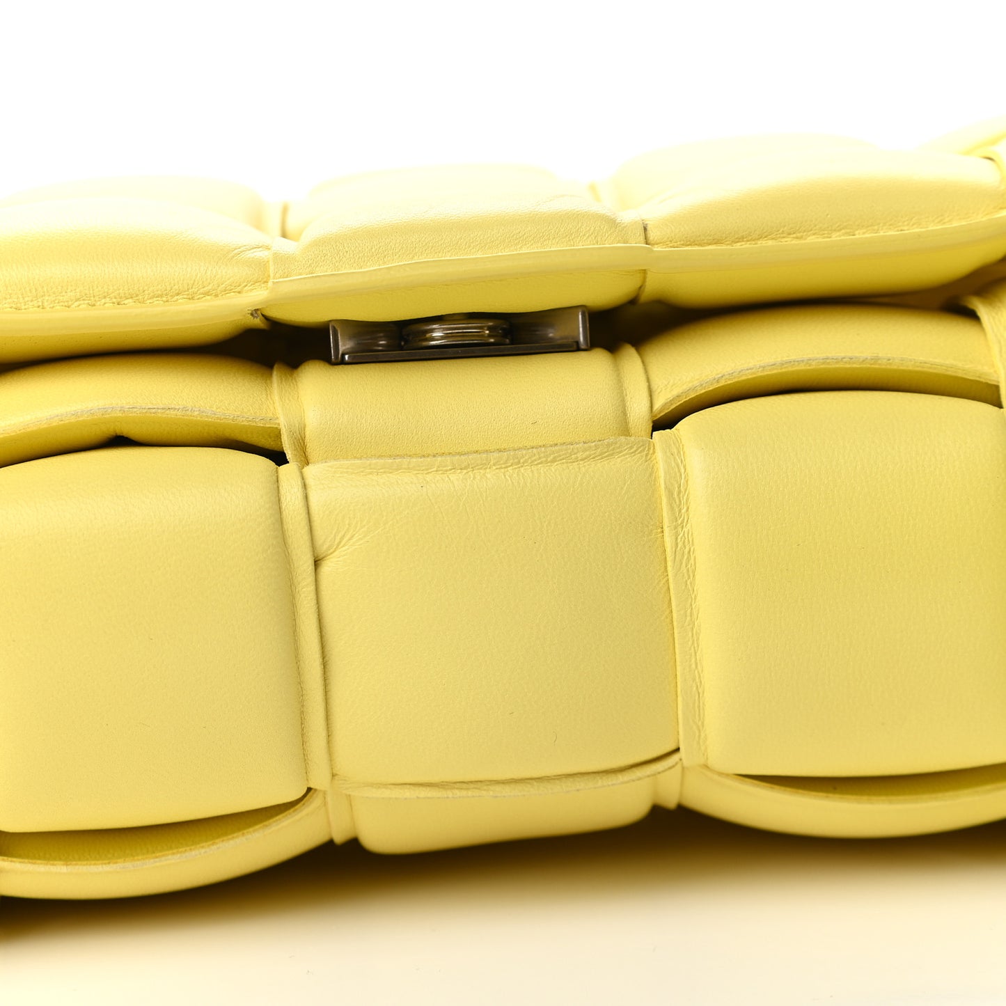 Nappa Maxi Intreccio Padded Cassette Crossbody Bag