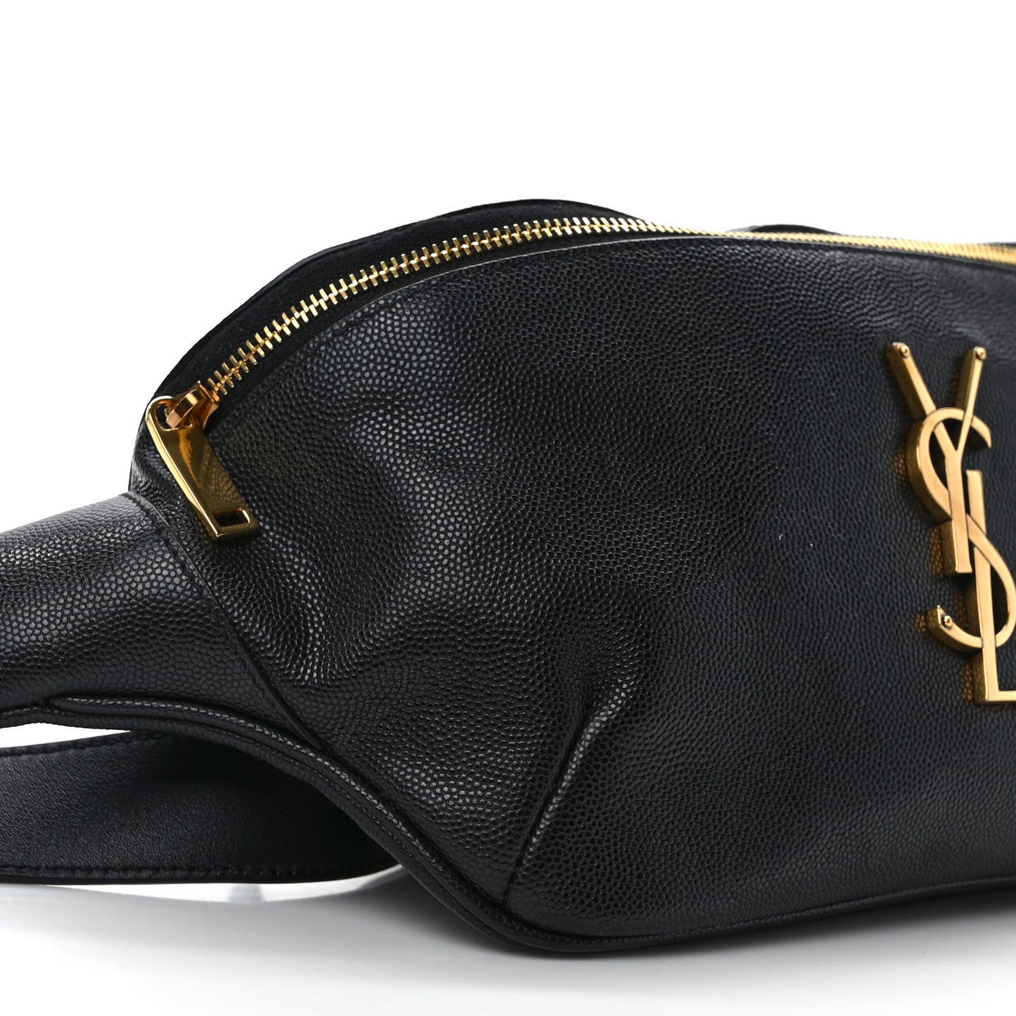 Grain De Poudre Monogram Belt Bag Black